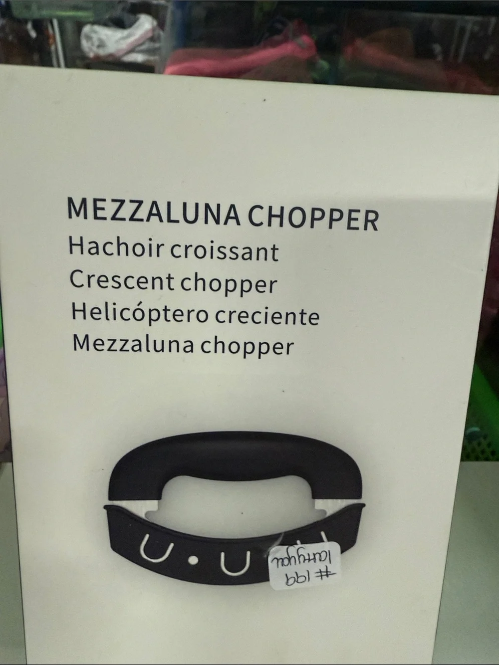 Chopper - Black Ergonomic Herb & Vegetable Chopper